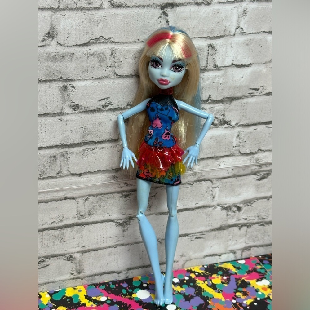 Monster High ABBEY BOMINABLE Doll Restyled